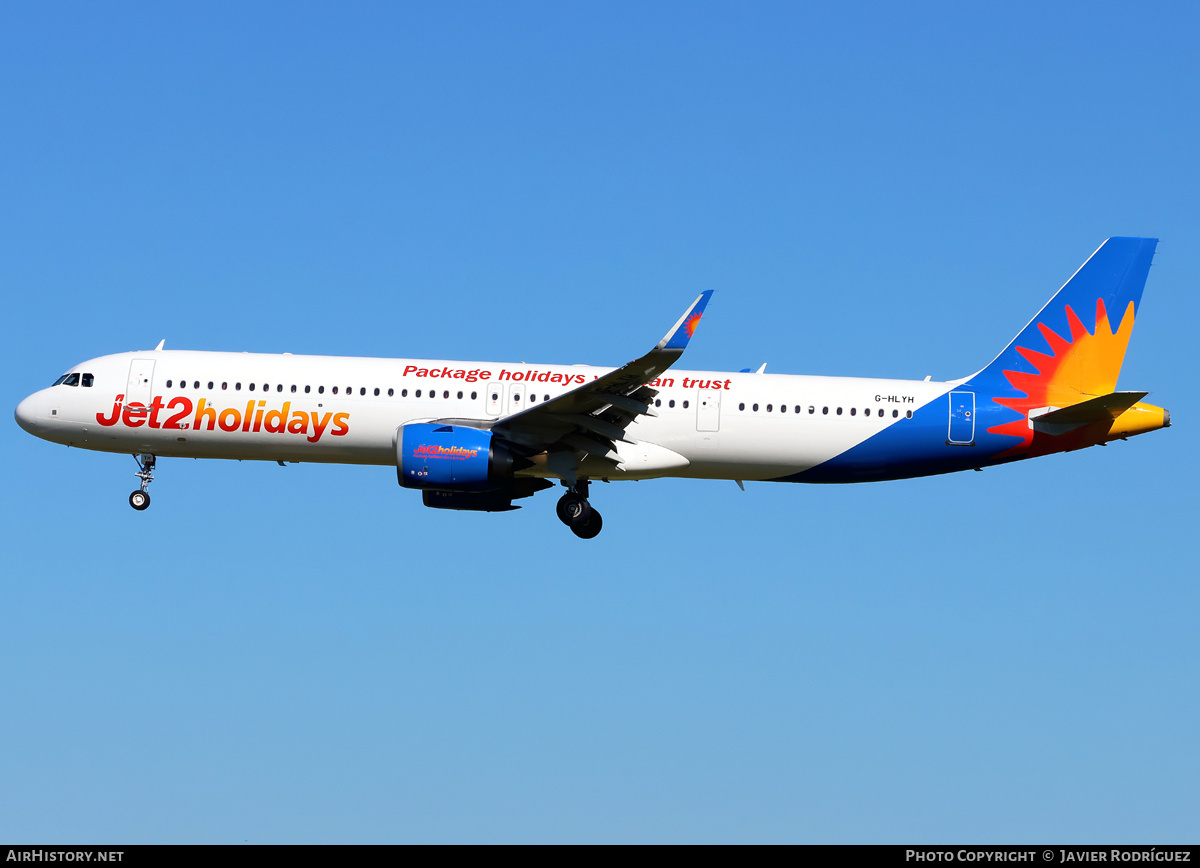 Aircraft Photo of G-HLYH | Airbus A321-251NX | Jet2 Holidays | AirHistory.net #794706
