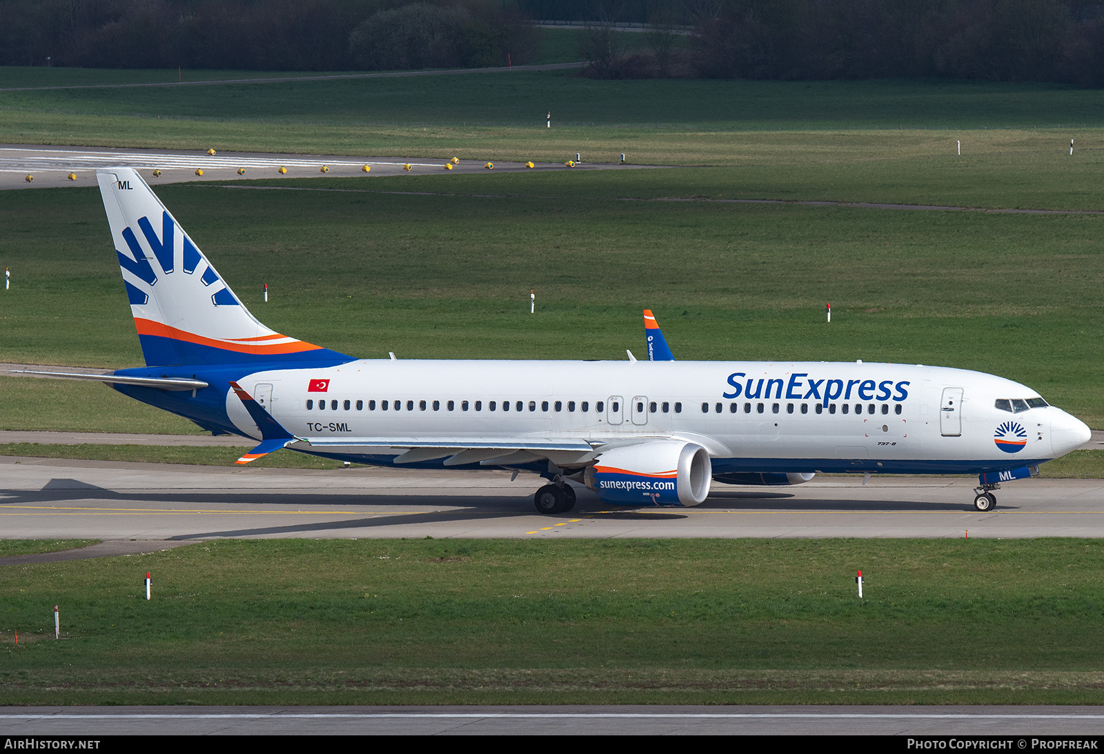 Aircraft Photo of TC-SML | Boeing 737-8 Max 8 | SunExpress | AirHistory.net #794707