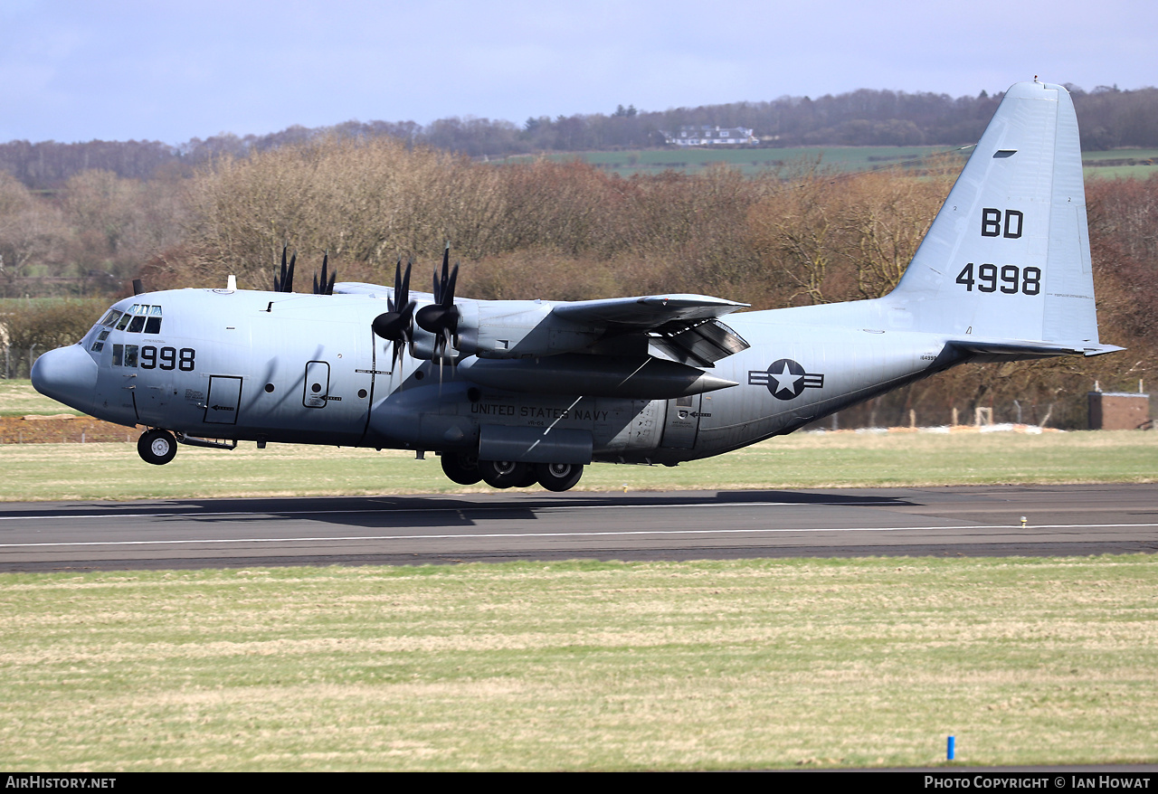 Aircraft Photo of 164998 / 4998 | Lockheed C-130T Hercules (L-382) | USA - Navy | AirHistory.net #794708