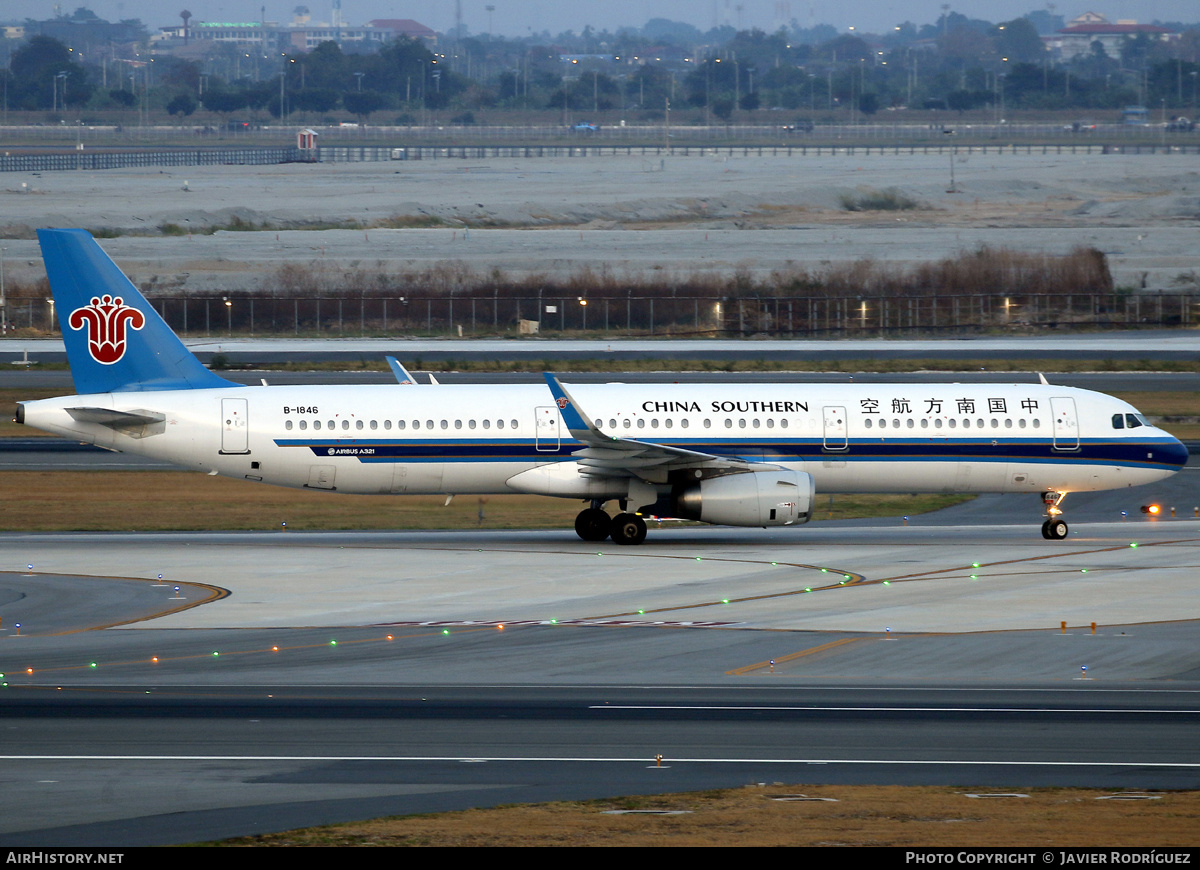 Aircraft Photo of B-1846 | Airbus A320-231 | China Southern Airlines | AirHistory.net #794714