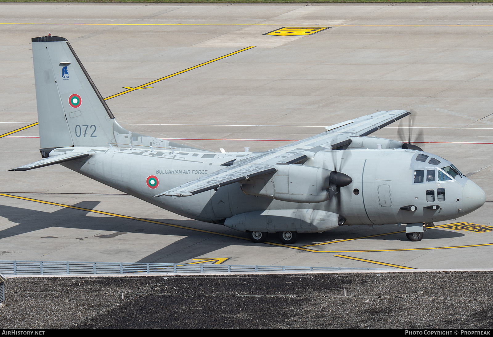 Aircraft Photo of 072 | Alenia C-27J Spartan | Bulgaria - Air Force | AirHistory.net #794726