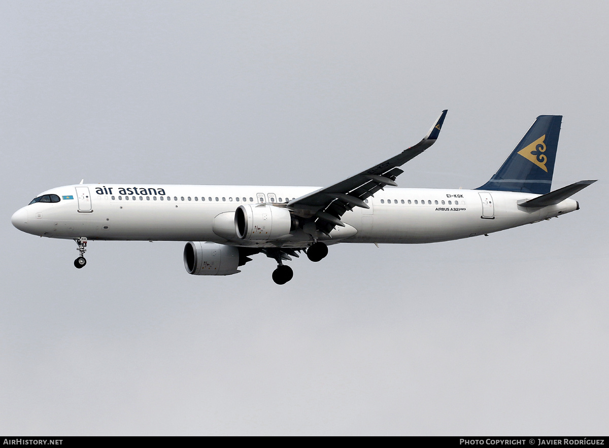 Aircraft Photo of EI-KGK | Airbus A320-271NX | Air Astana | AirHistory.net #794727