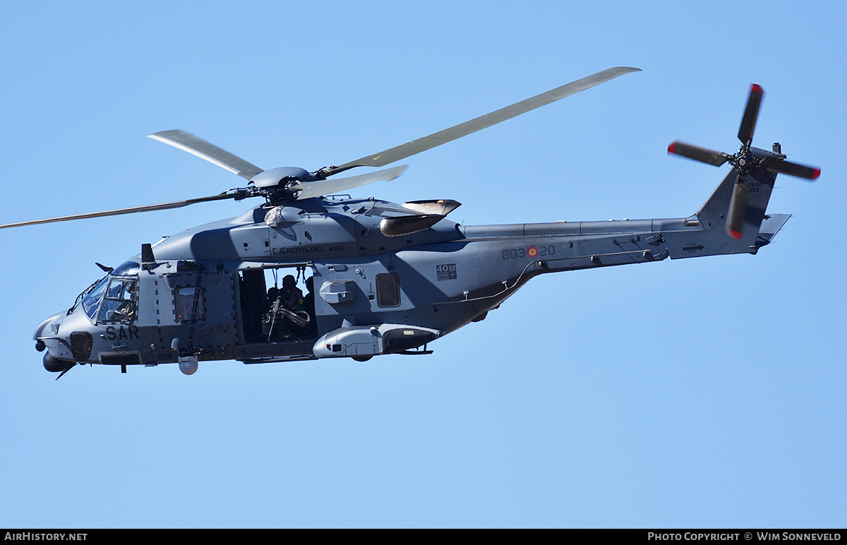Aircraft Photo of HD.29-20 / 10263 | NHI NH90 TTH | Spain - Air Force | AirHistory.net #794731