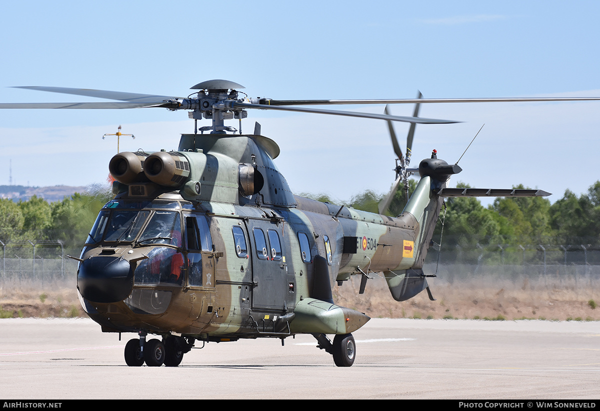 Aircraft Photo of HU.21-06 | Aerospatiale AS-332B Super Puma | Spain - Army | AirHistory.net #794739