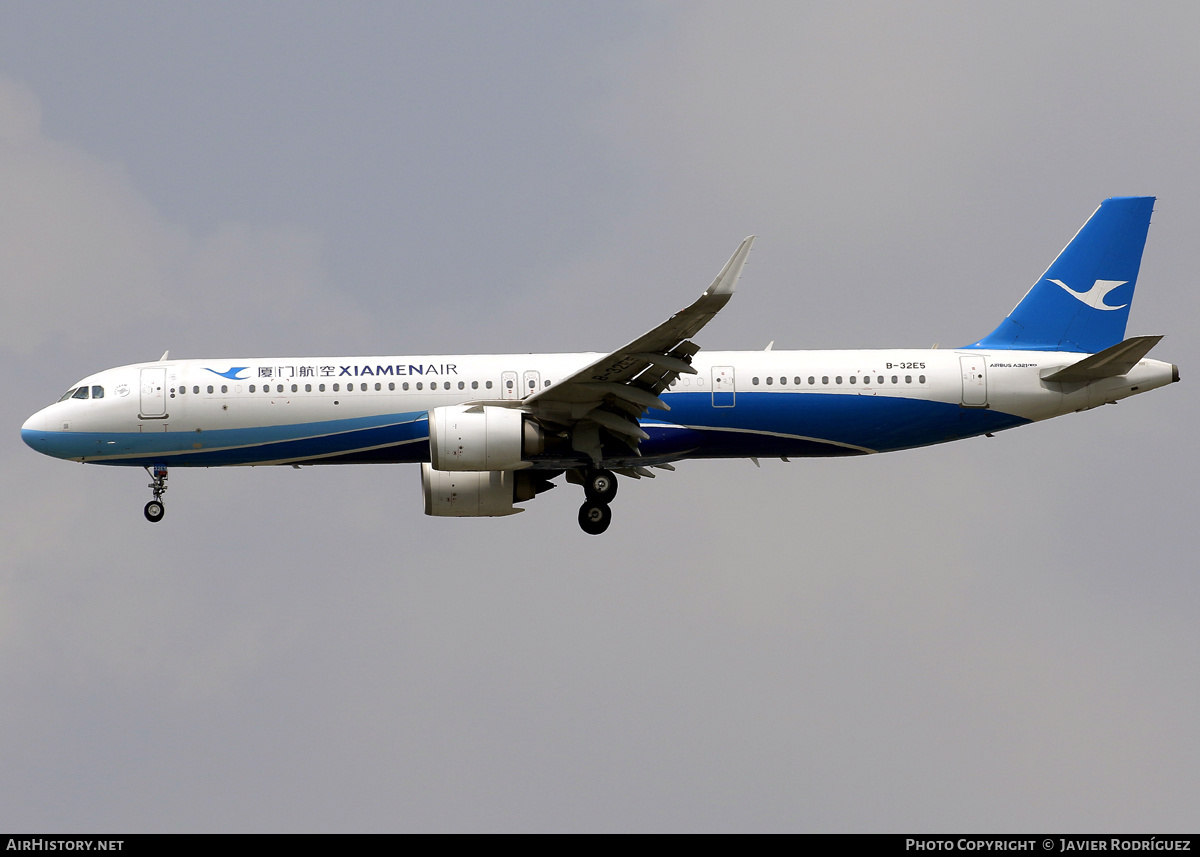 Aircraft Photo of B-32E5 | Airbus A321-251NX | Xiamen Airlines | AirHistory.net #794745
