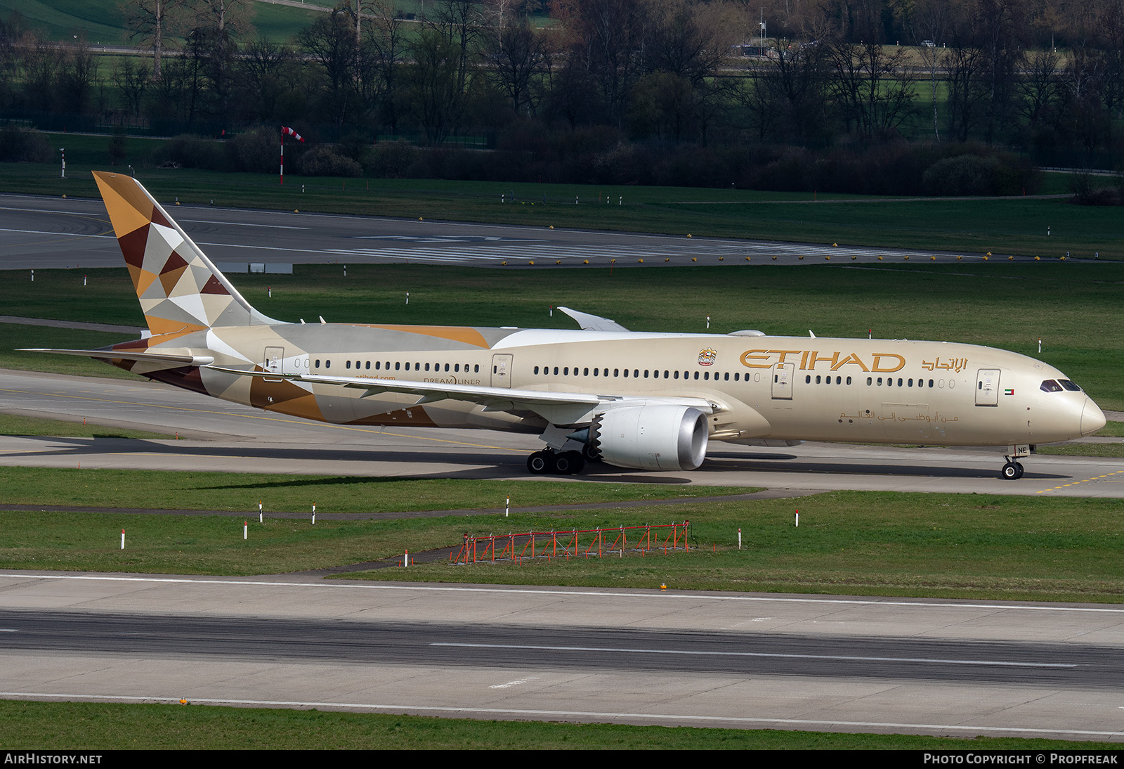 Aircraft Photo of A6-BNE | Boeing 787-9 Dreamliner | Etihad Airways | AirHistory.net #794748
