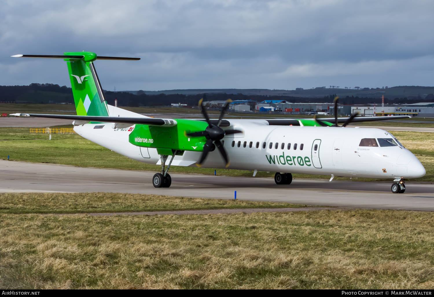 Aircraft Photo of LN-WDU | Bombardier DHC-8-402 Dash 8 | Widerøe | AirHistory.net #794762