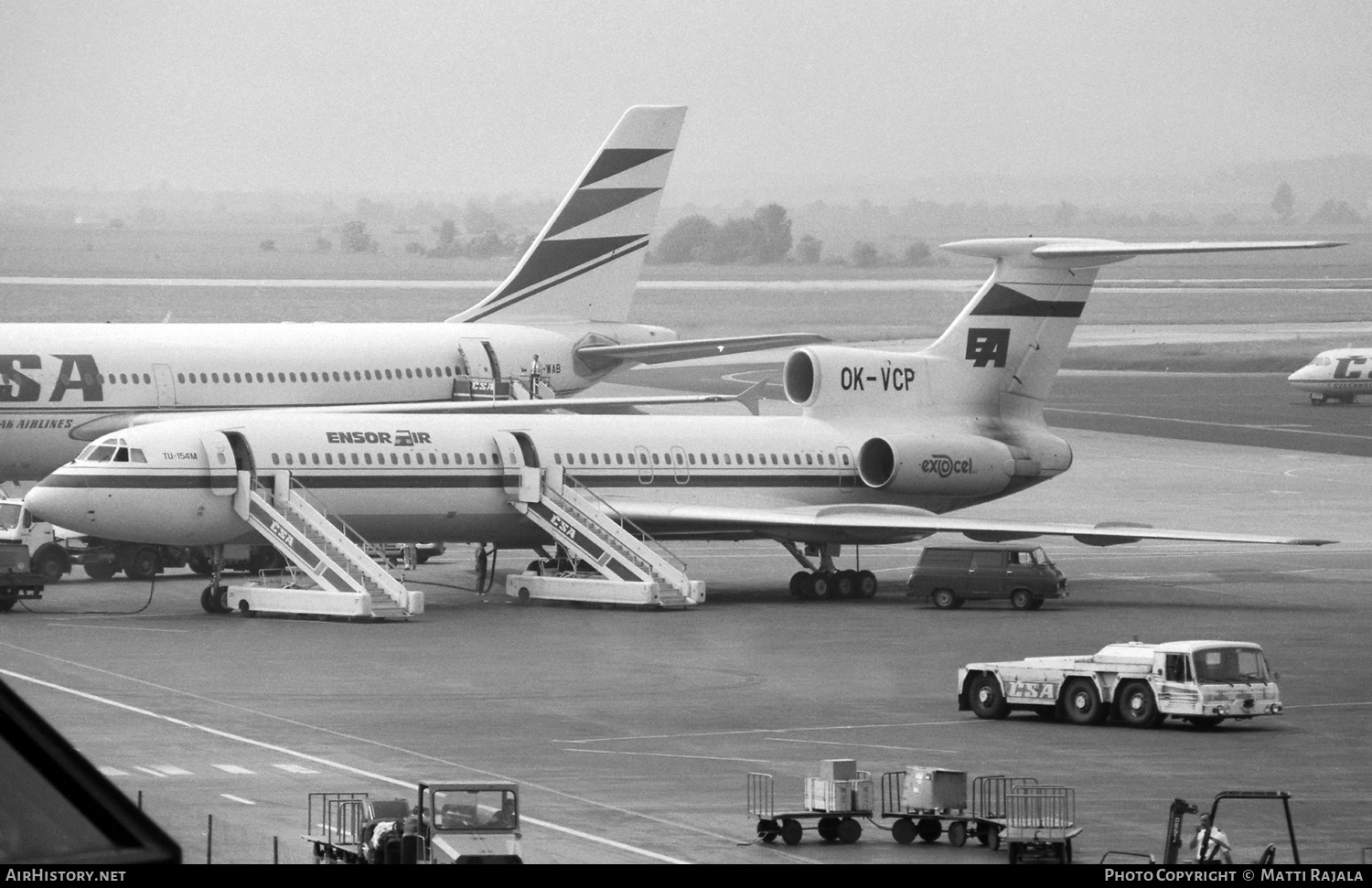 Aircraft Photo of OK-VCP | Tupolev Tu-154M | Ensor Air | AirHistory.net #794768