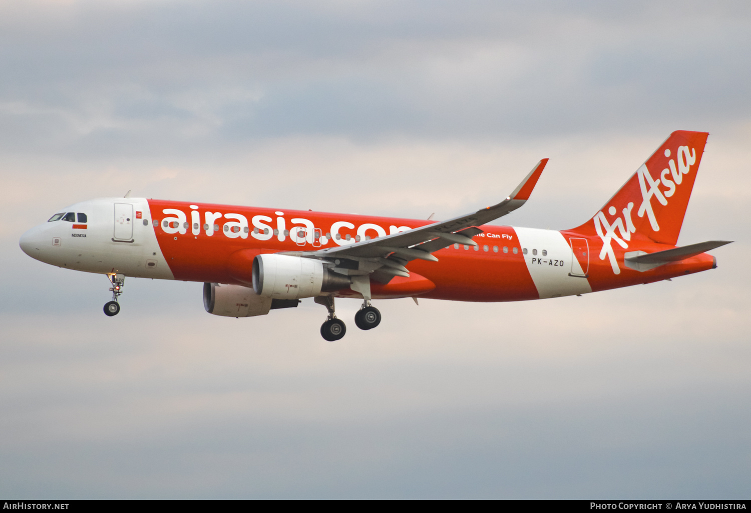 Aircraft Photo of PK-AZO | Airbus A320-216 | AirAsia | AirHistory.net #794777