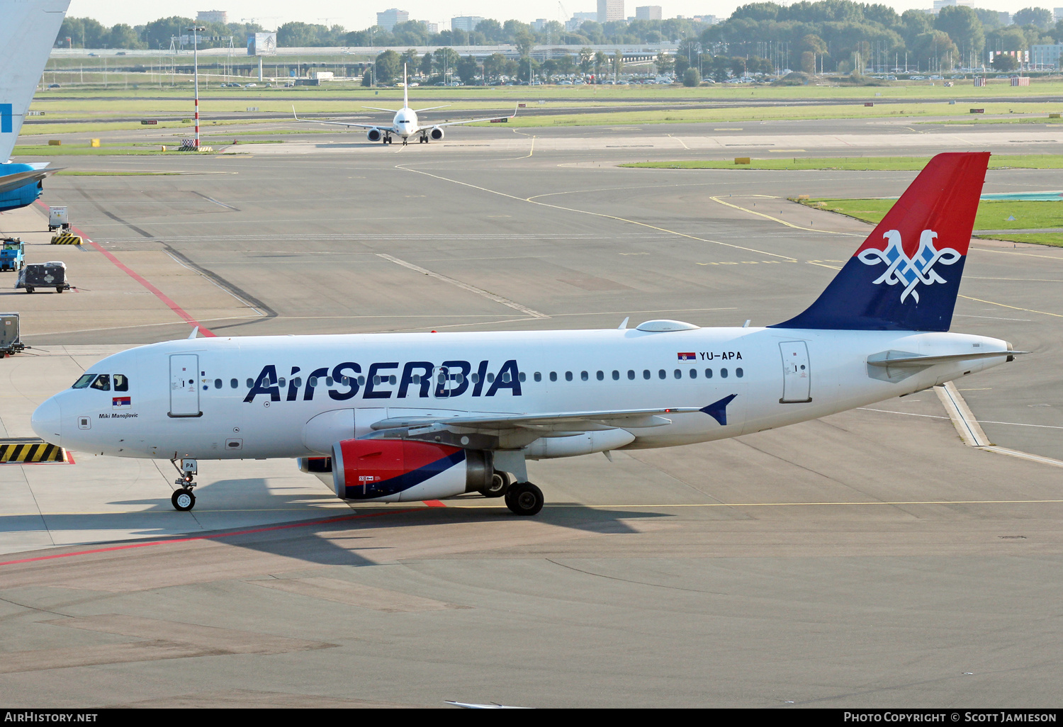 Aircraft Photo of YU-APA | Airbus A319-132 | Air Serbia | AirHistory.net #794780