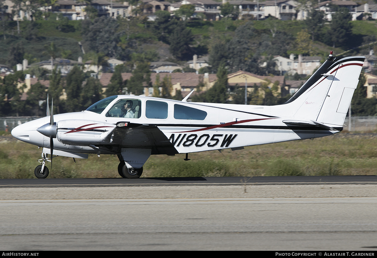 Aircraft Photo of N1805W | Beech 95-B55 Baron | AirHistory.net #794788