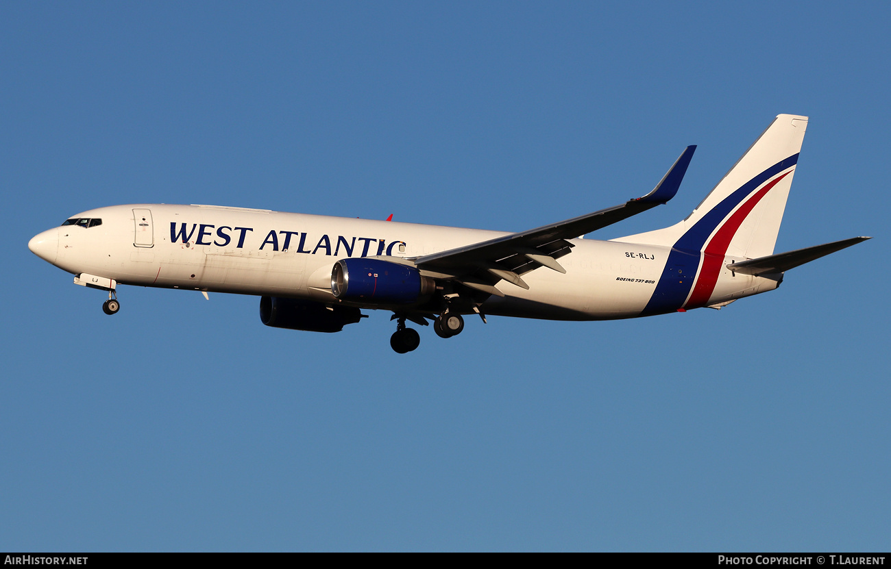 Aircraft Photo of SE-RLJ | Boeing 737-8Q8(SF) | West Atlantic Cargo Airlines | AirHistory.net #794789