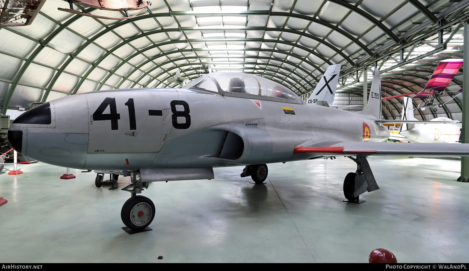 Aircraft Photo of E.15-51 | Lockheed T-33A | Spain - Air Force | AirHistory.net #794809
