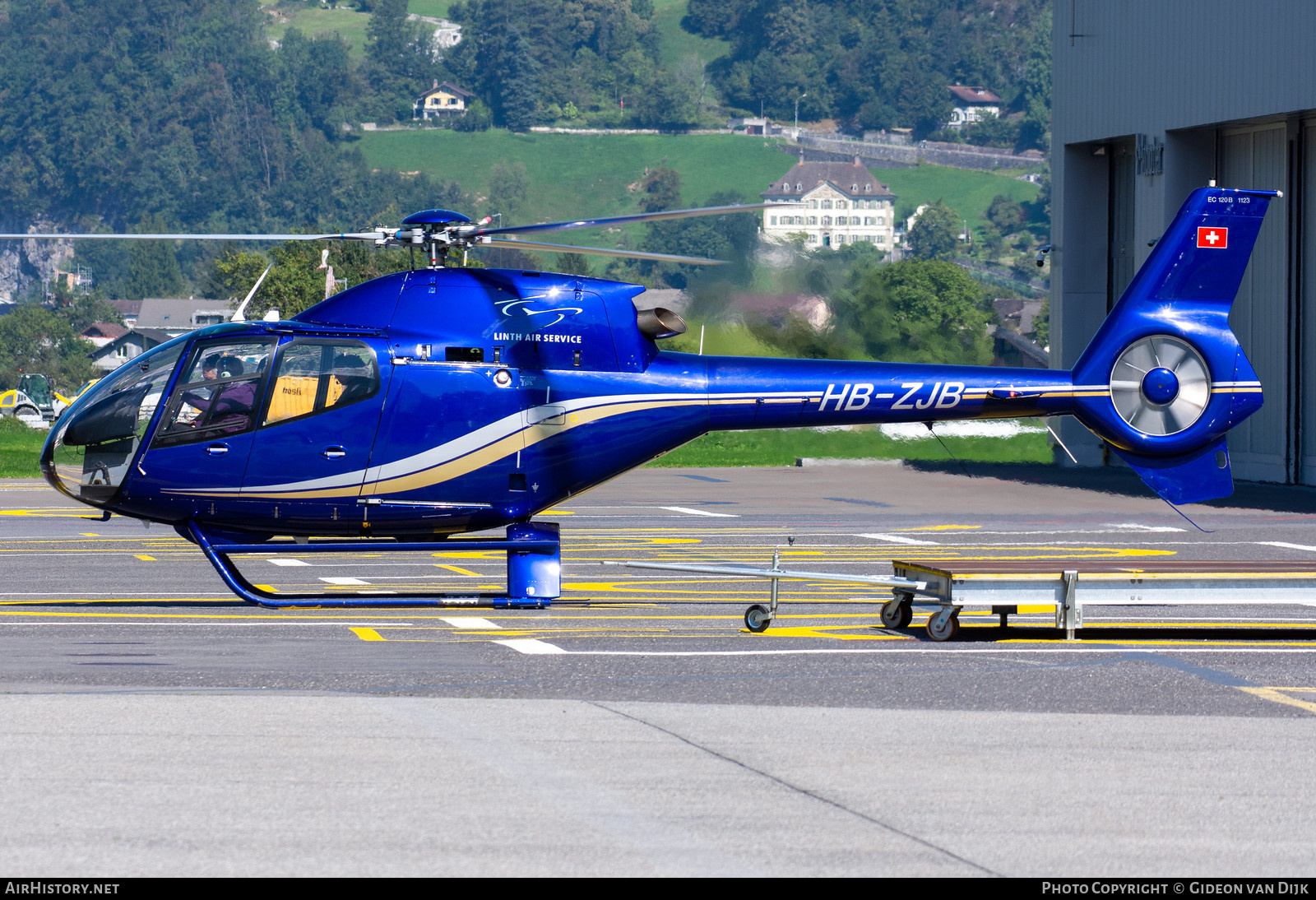 Aircraft Photo of HB-ZJB | Eurocopter EC-120B Colibri | Linth Air Service | AirHistory.net #794834