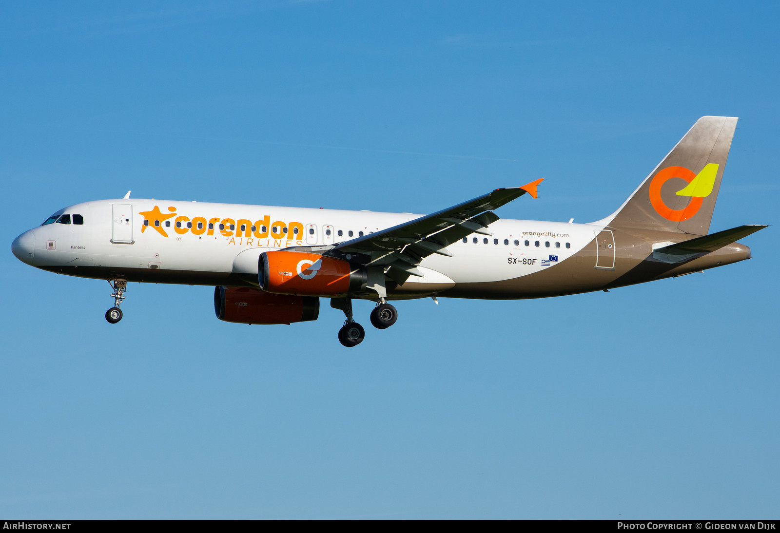 Aircraft Photo of SX-SOF | Airbus A320-232 | Corendon Airlines | AirHistory.net #794845