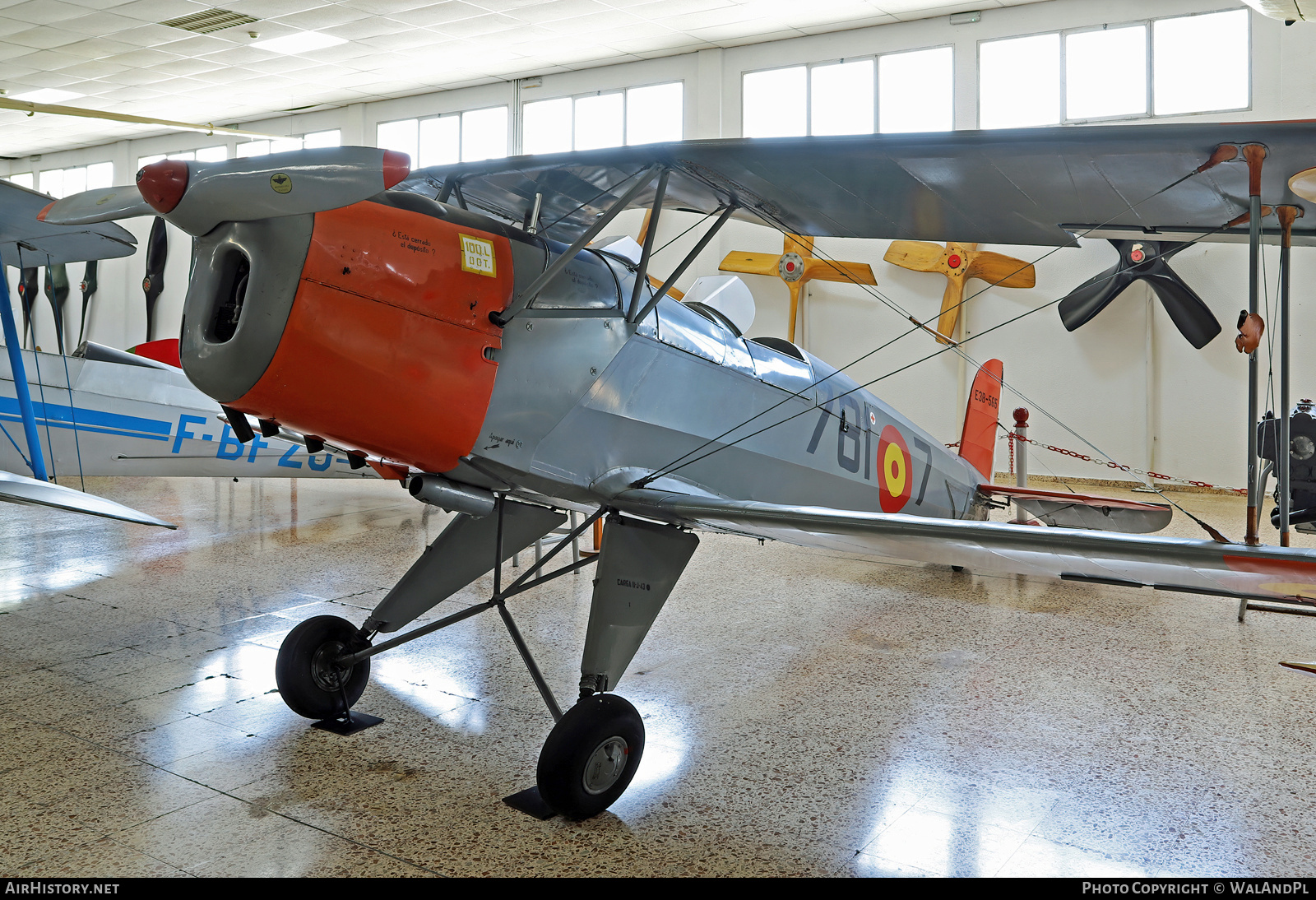 Aircraft Photo of E.3B-565 | CASA 1.131E Jungmann | Spain - Air Force | AirHistory.net #794849