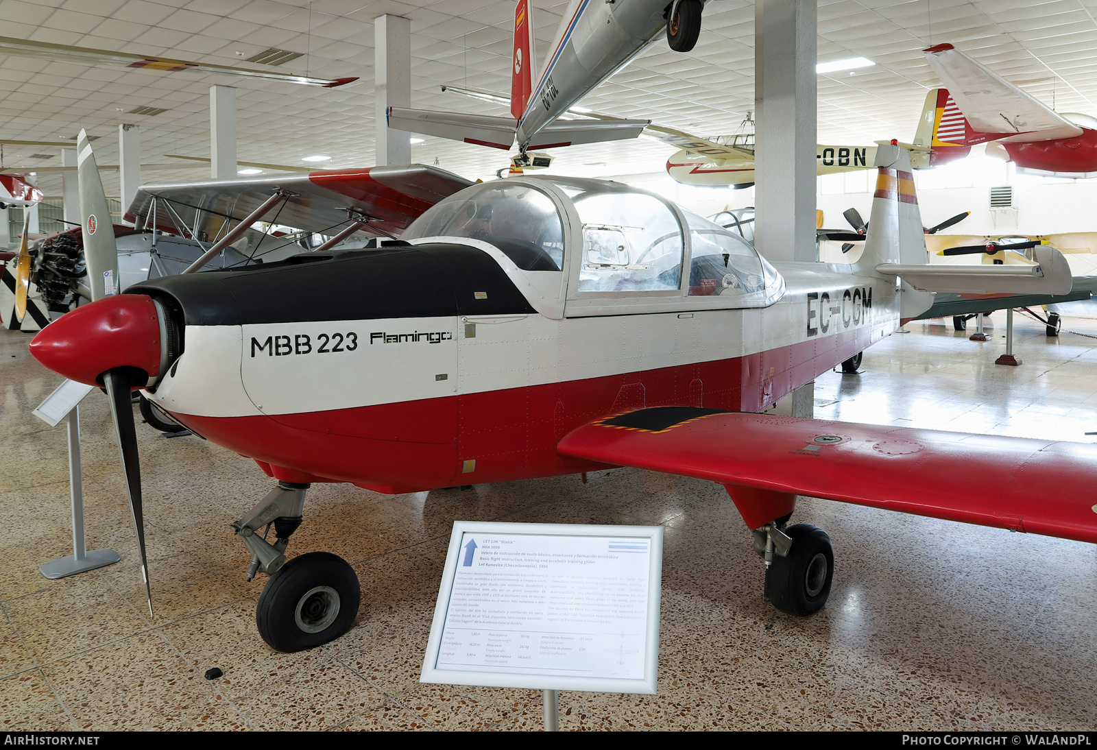 Aircraft Photo of EC-CGM | MBB 223A-1 Flamingo | AirHistory.net #794852