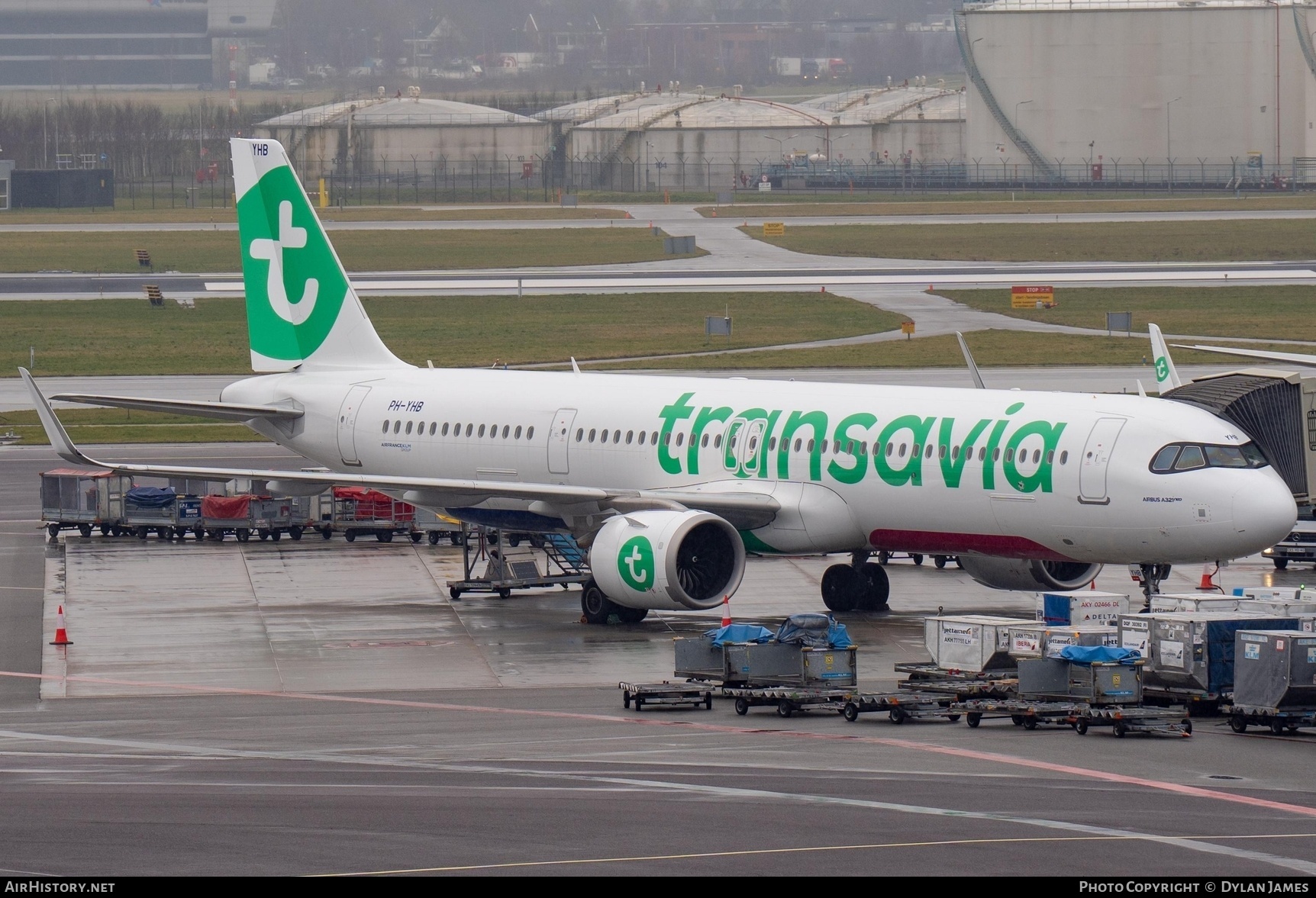 Aircraft Photo of PH-YHB | Airbus A321-252NX | Transavia | AirHistory.net #794854