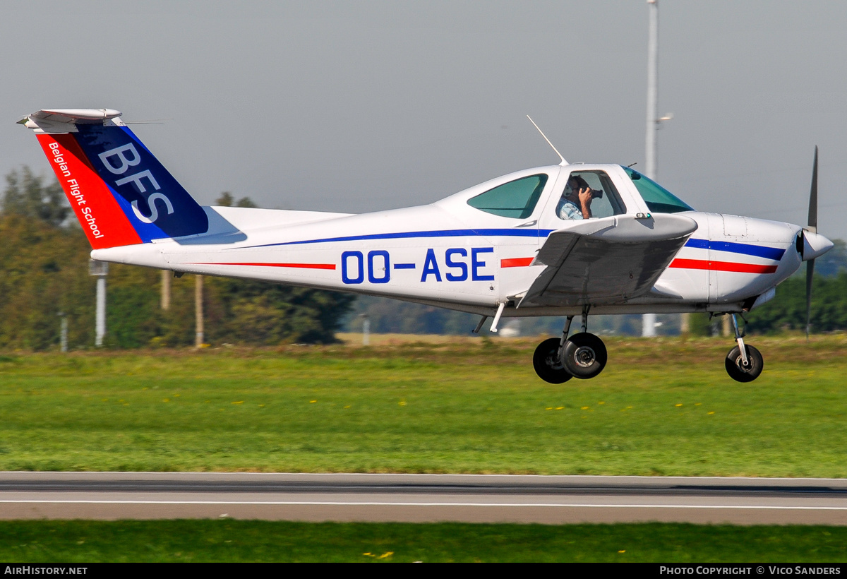 Aircraft Photo of OO-ASE | Beech 77 Skipper | BFS - Belgian Flight School | AirHistory.net #794877