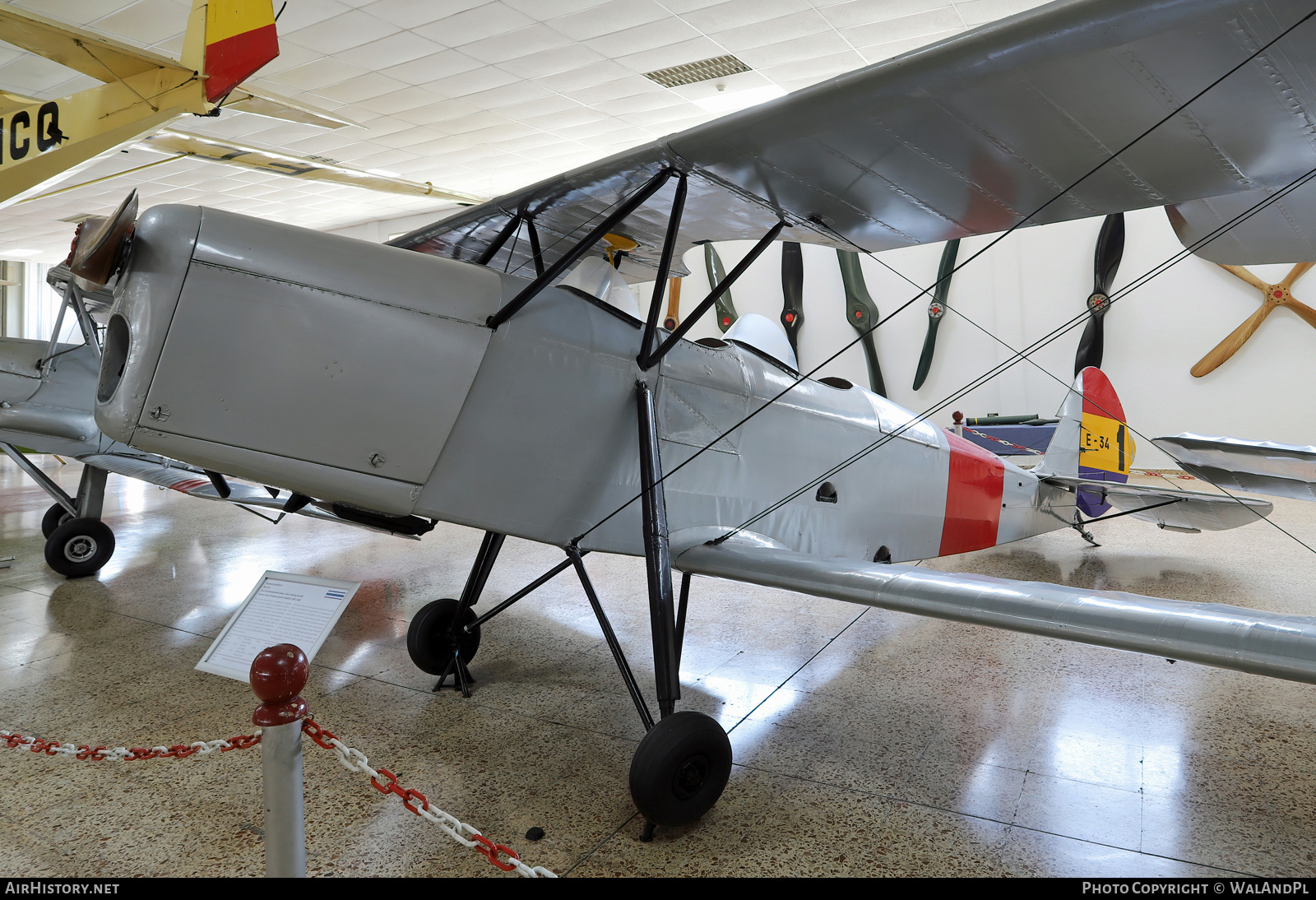Aircraft Photo of E34-1 | Hispano HS-34 | Spain - Air Force | AirHistory.net #794878