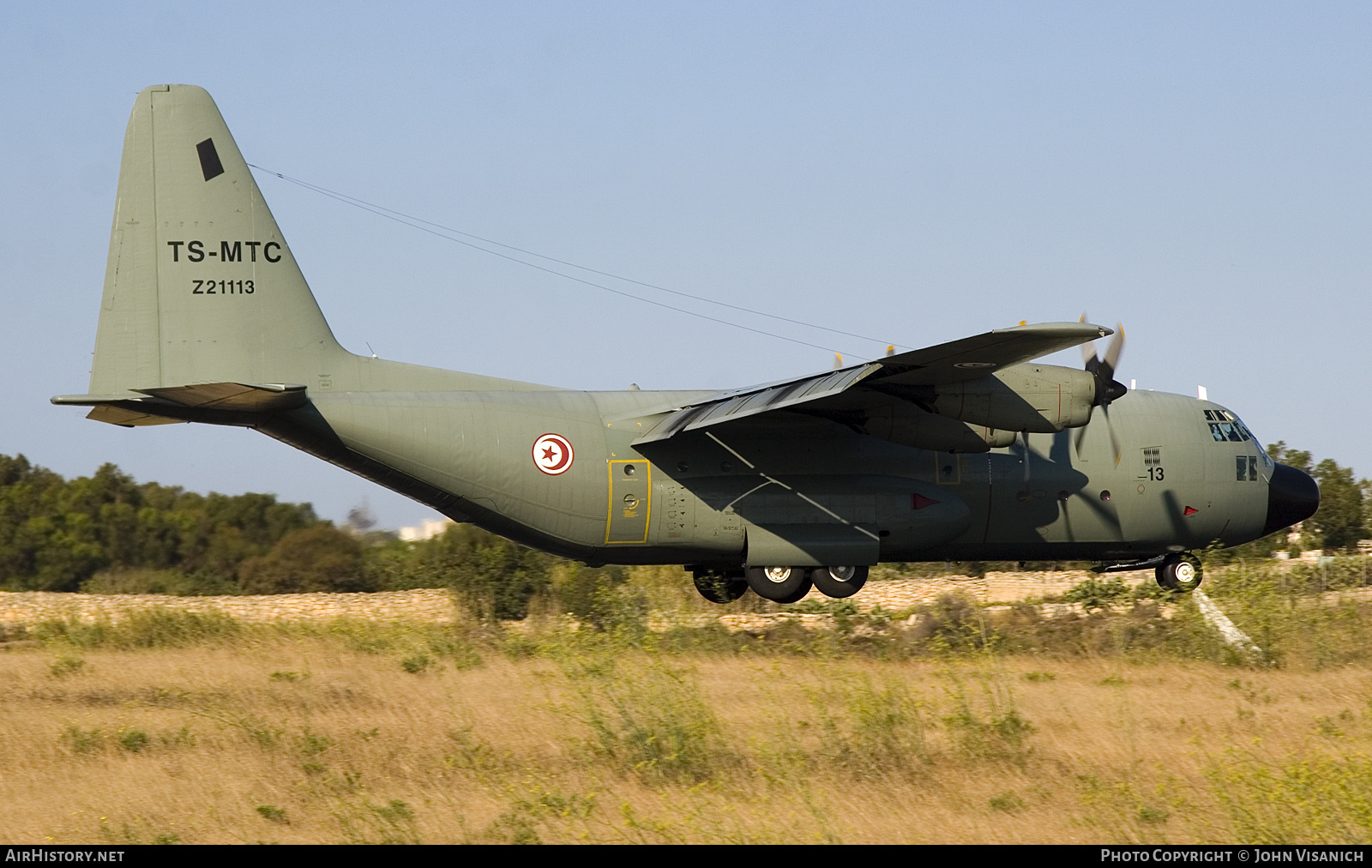 Aircraft Photo of Z21113 / TS-MTC | Lockheed C-130B Hercules (L-282) | Tunisia - Air Force | AirHistory.net #794908