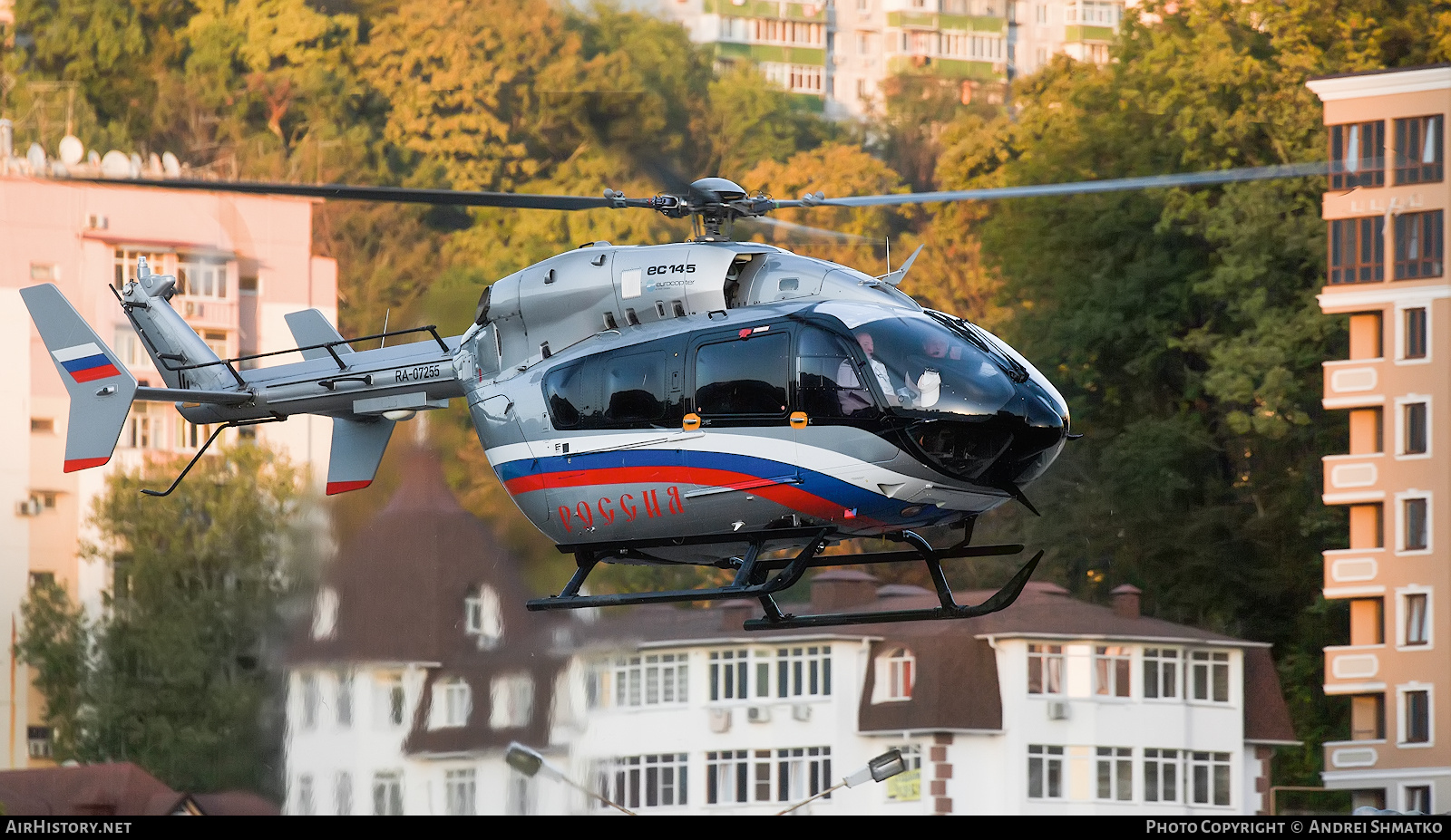 Aircraft Photo of RA-07255 | Eurocopter-Kawasaki EC-145 (BK-117C-2) | Rossiya - Special Flight Detachment | AirHistory.net #794911