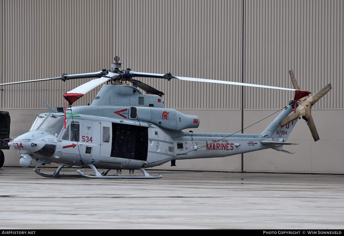 Aircraft Photo of 167994 | Bell UH-1Y Venom (450) | USA - Marines | AirHistory.net #794917