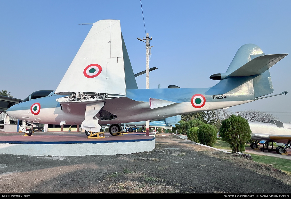 Aircraft Photo of IN234 | Hawker Sea Hawk Mk 101 | India - Navy | AirHistory.net #794945