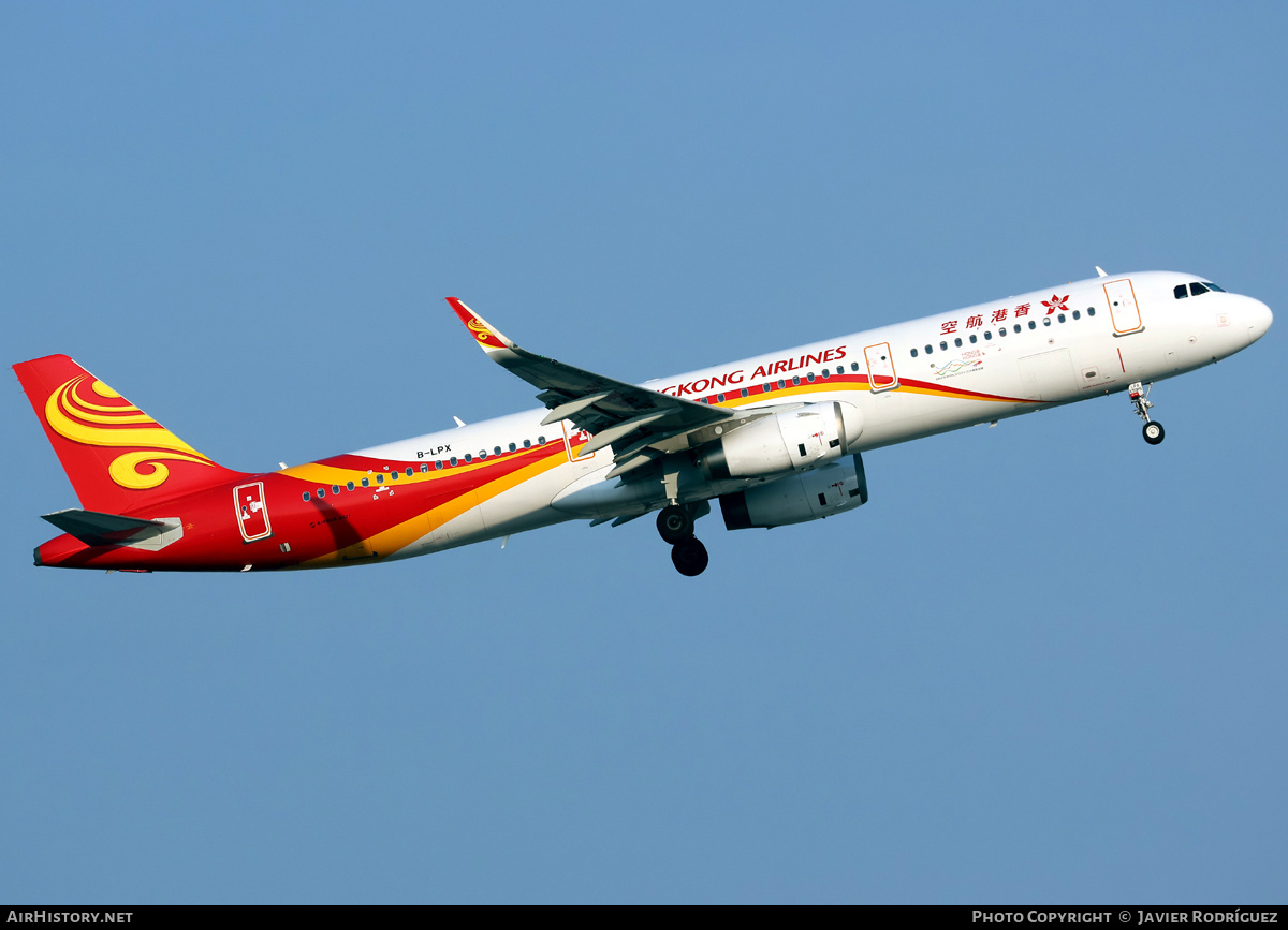 Aircraft Photo of B-LPX | Airbus A321-231 | Hong Kong Airlines | AirHistory.net #794953