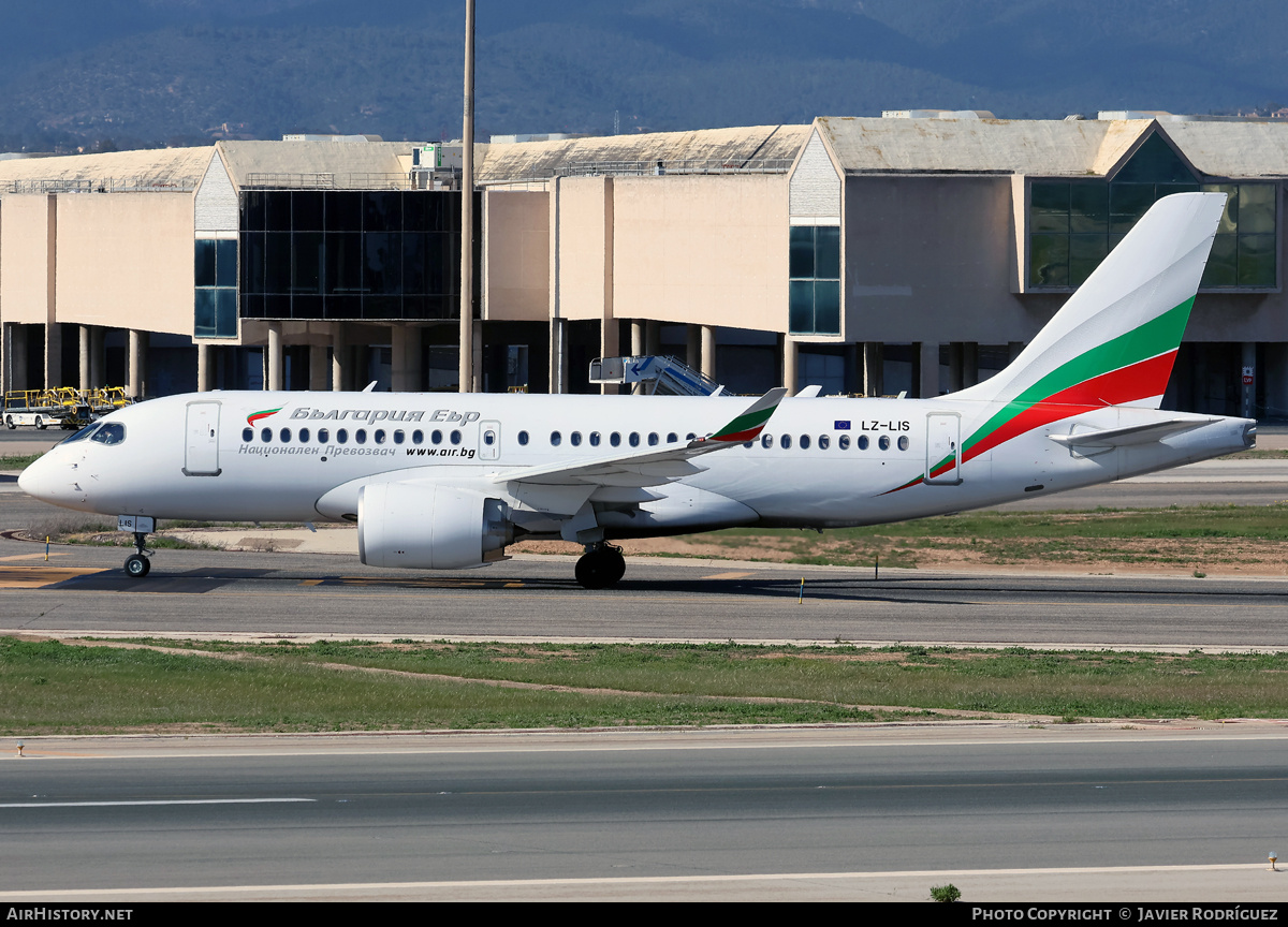 Aircraft Photo of LZ-LIS | Airbus A220-100 (BD-500-1A10) | Bulgaria Air | AirHistory.net #794959