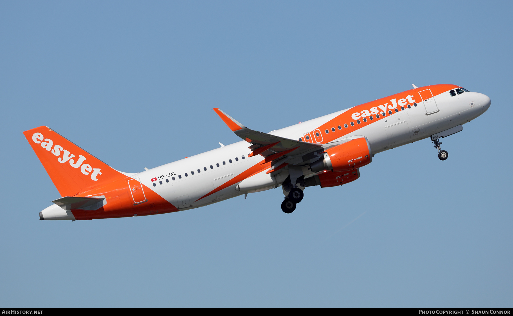 Aircraft Photo of HB-JXL | Airbus A320-214 | EasyJet | AirHistory.net #794968