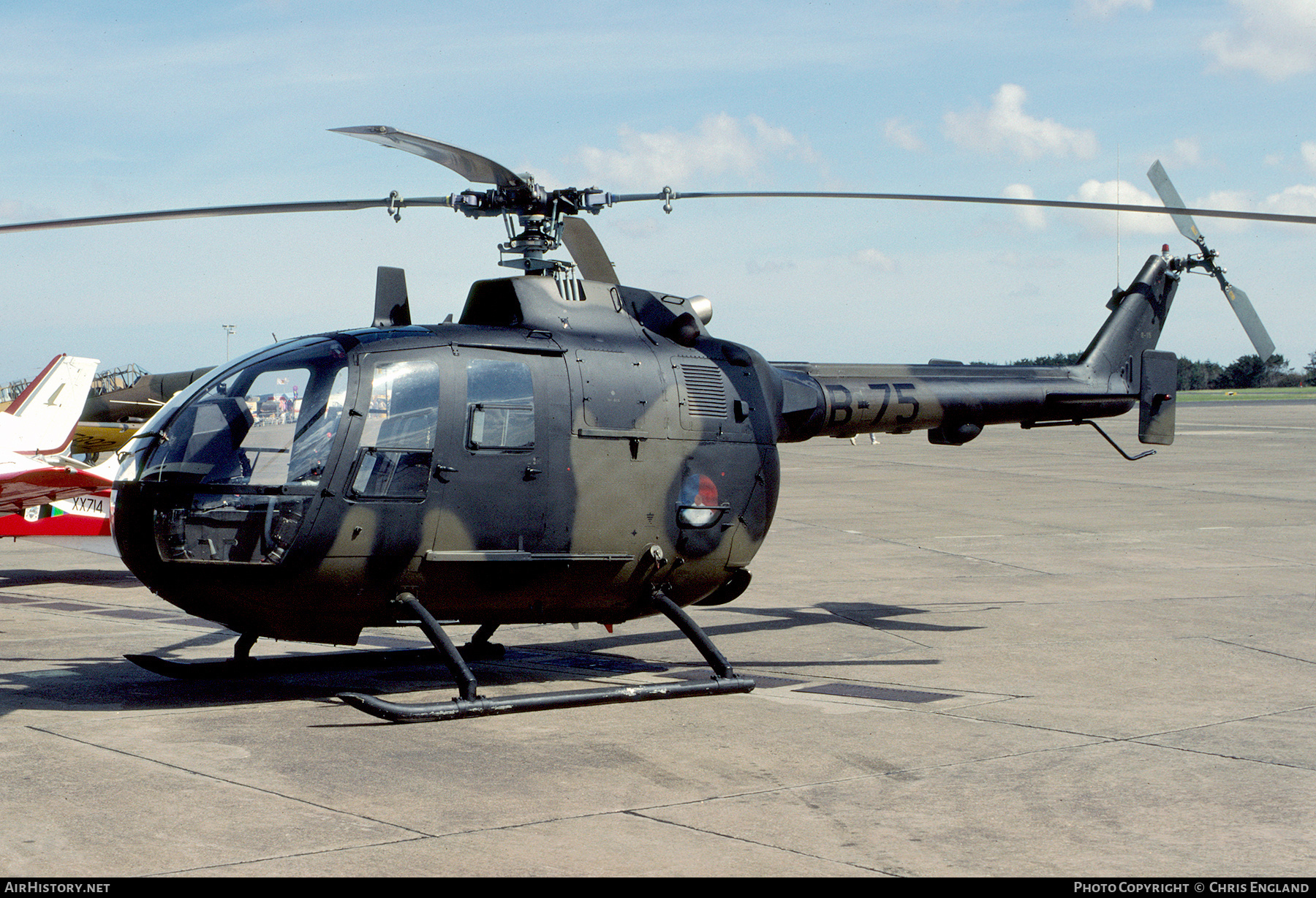 Aircraft Photo of B-75 | MBB BO-105C | Netherlands - Air Force | AirHistory.net #794975
