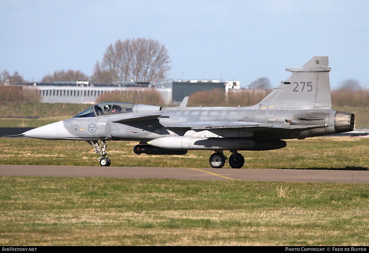 Aircraft Photo of 39275 | Saab JAS 39C Gripen | Sweden - Air Force | AirHistory.net #794976