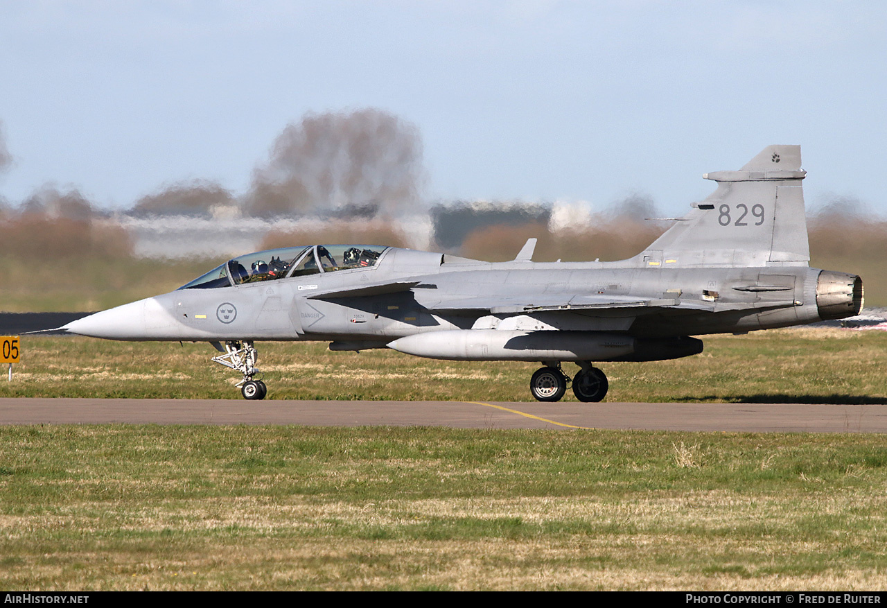 Aircraft Photo of 39829 | Saab JAS 39D Gripen | Sweden - Air Force | AirHistory.net #794996