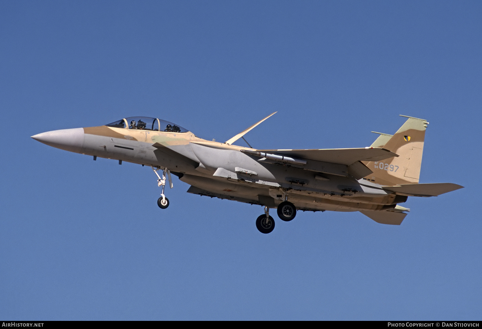Aircraft Photo of 94-0297 | Boeing F-15I Ra'am | USA - Air Force | AirHistory.net #795007