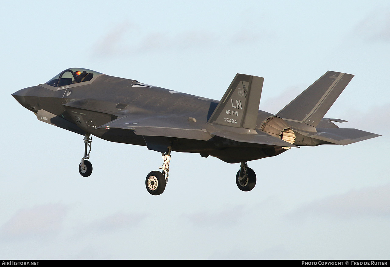 Aircraft Photo of 19-5484 / AF19-5484 | Lockheed Martin F-35A Lightning II | USA - Air Force | AirHistory.net #795008