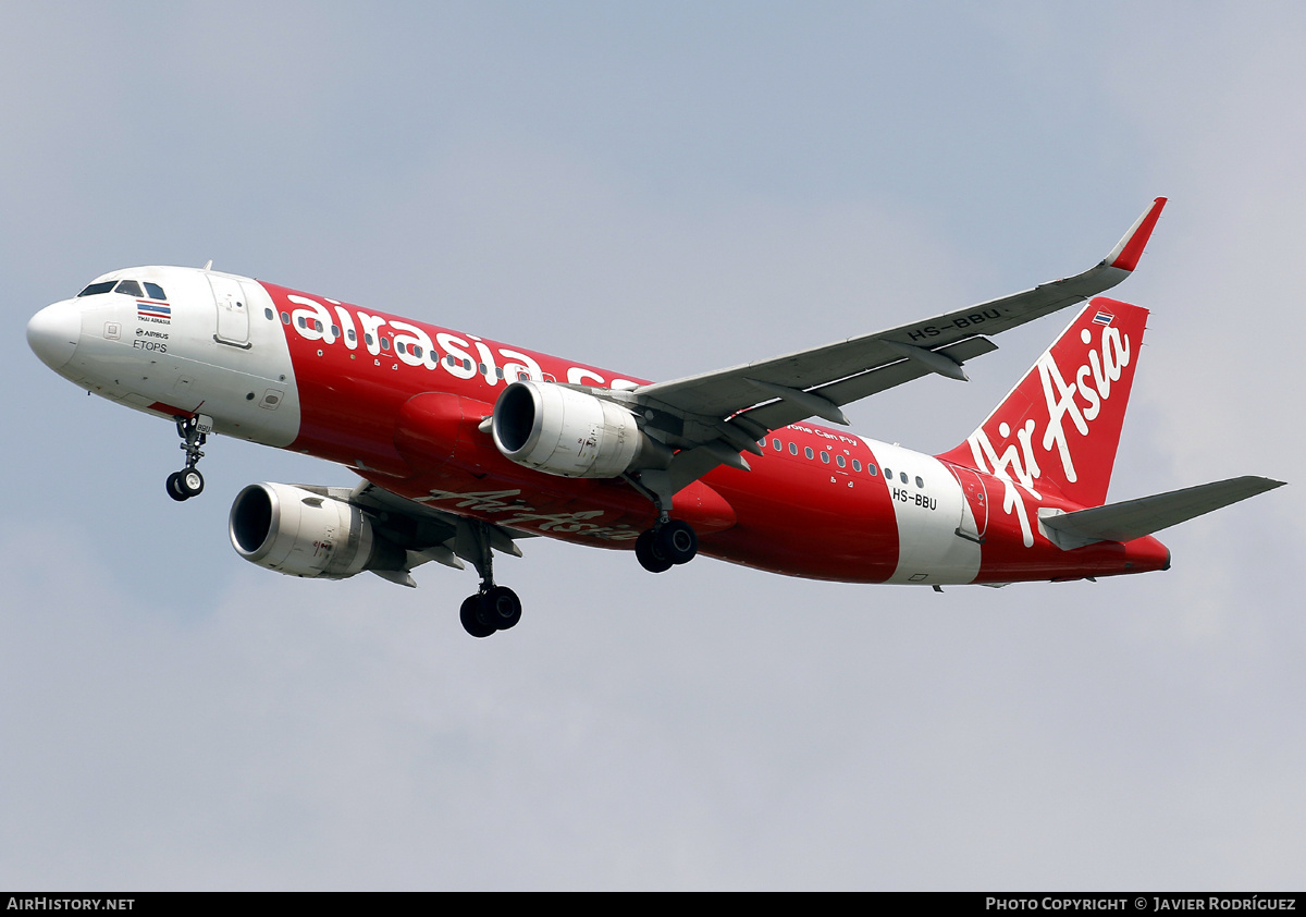 Aircraft Photo of HS-BBU | Airbus A320-216 | AirAsia | AirHistory.net #795010