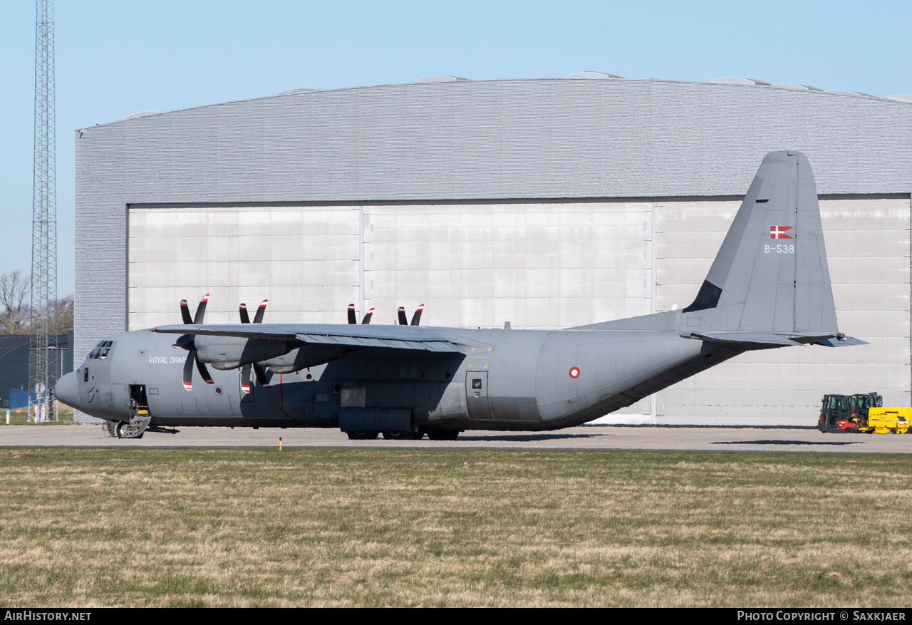 Aircraft Photo of B-538 | Lockheed Martin C-130J-30 Hercules | Denmark - Air Force | AirHistory.net #795012