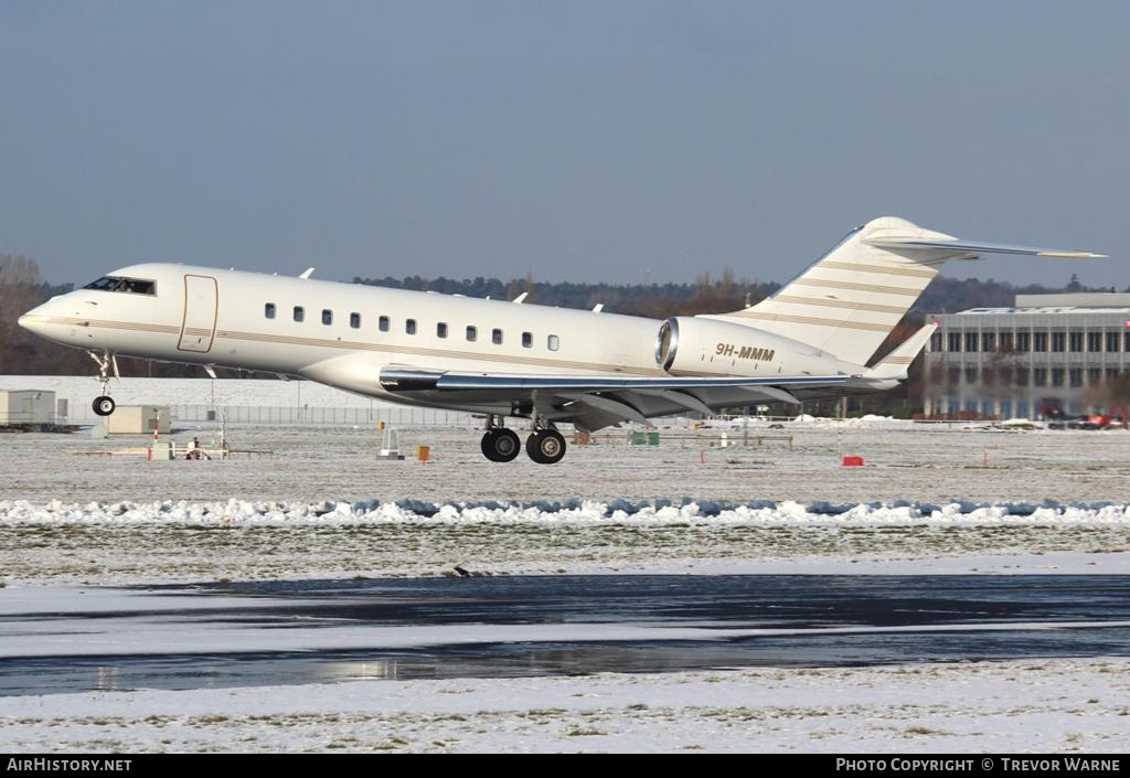 Aircraft Photo of 9H-MMM | Bombardier Global 5000 (BD-700-1A11) | AirHistory.net #795019