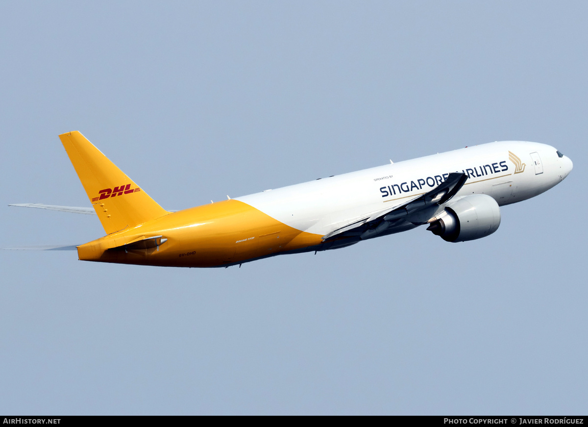 Aircraft Photo of 9V-DHD | Boeing 777-F | Singapore Airlines | AirHistory.net #795025