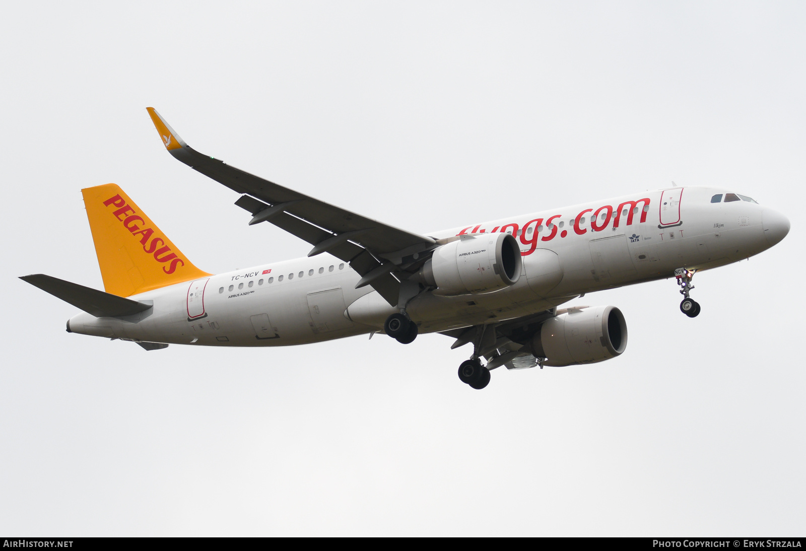 Aircraft Photo of TC-NCV | Airbus A320-251N | Pegasus Airlines | AirHistory.net #795027