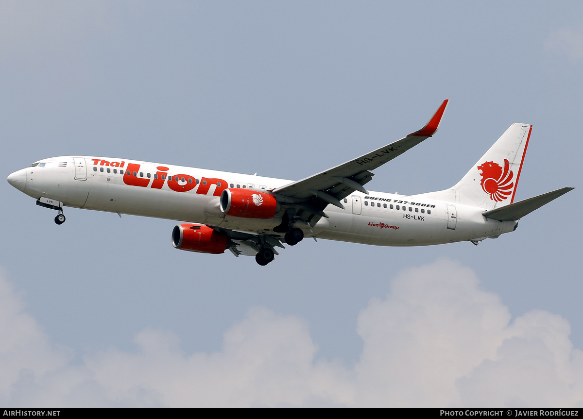 Aircraft Photo of HS-LVK | Boeing 737-9GP/ER | Thai Lion Air | AirHistory.net #795032