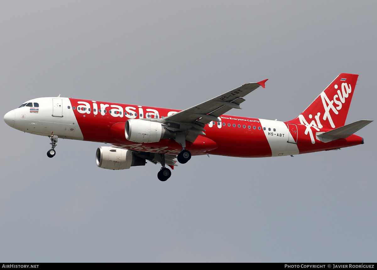 Aircraft Photo of HS-ABT | Airbus A320-216 | AirAsia | AirHistory.net #795042