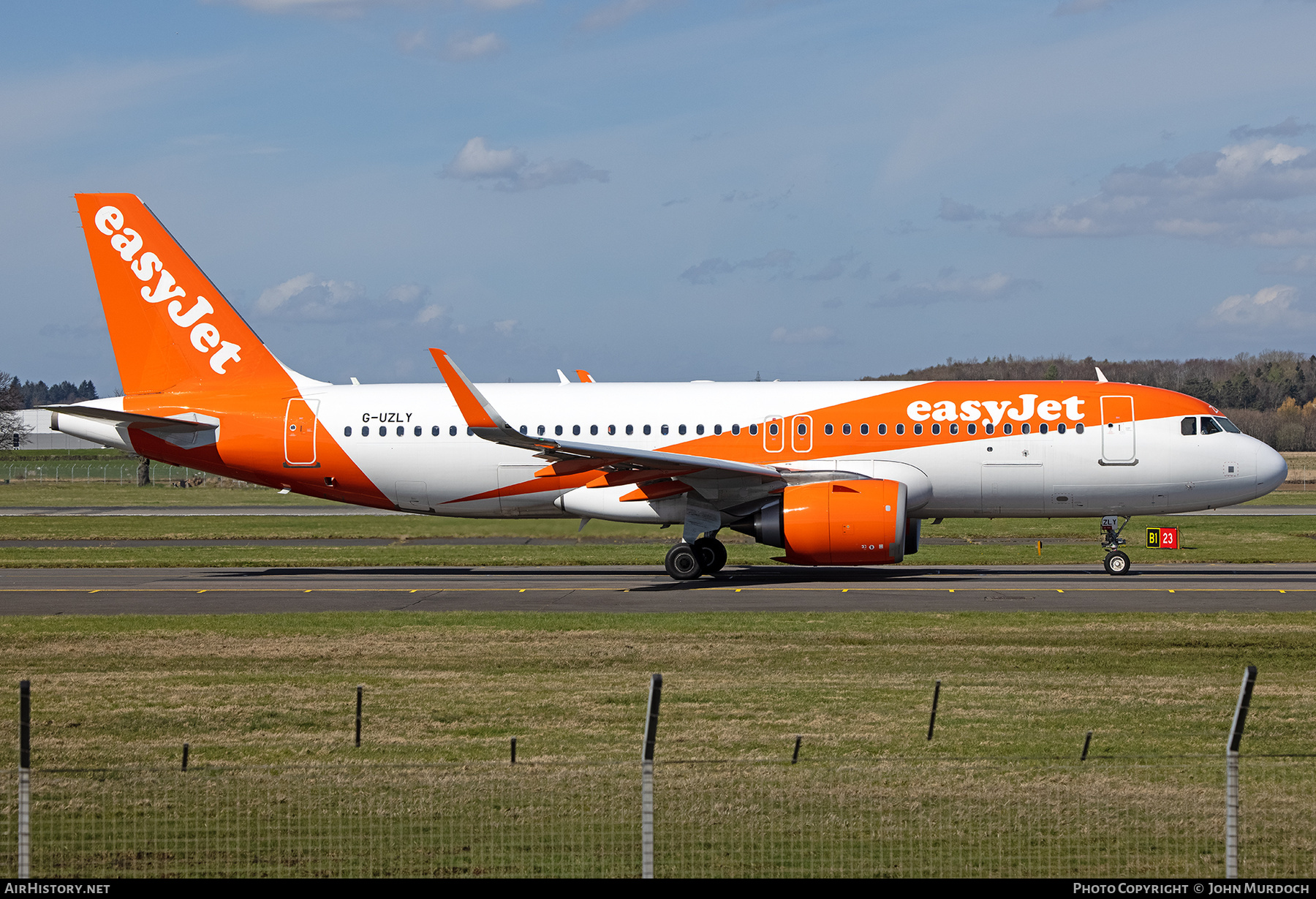 Aircraft Photo of G-UZLY | Airbus A320-251N | EasyJet | AirHistory.net #795070