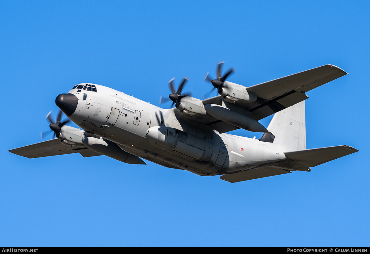 Aircraft Photo of MM62180 | Lockheed Martin C-130J Hercules | Italy - Air Force | AirHistory.net #795075