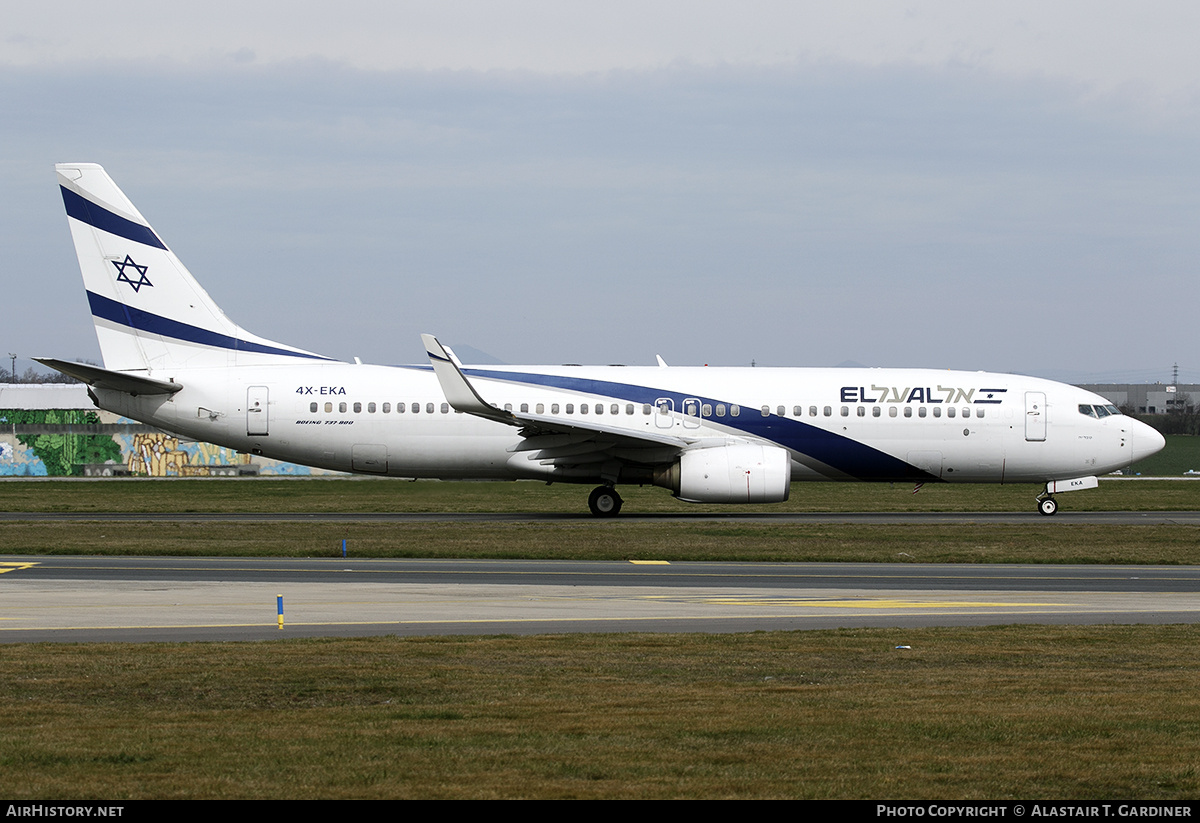 Aircraft Photo of 4X-EKA | Boeing 737-858 | El Al Israel Airlines | AirHistory.net #795098