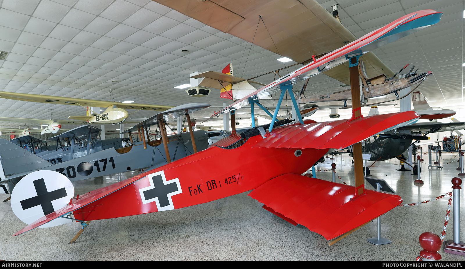 Aircraft Photo of 425/17 | Fokker Dr.1 (replica) | Germany - Air Force | AirHistory.net #795111