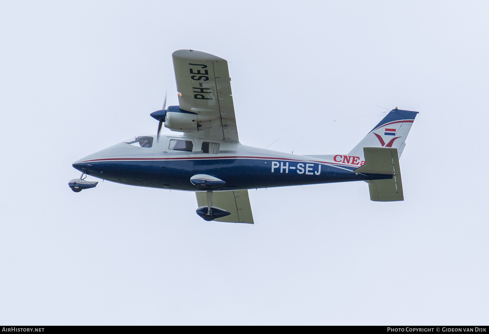 Aircraft Photo of PH-SEJ | Partenavia P-68B | CNE Air | AirHistory.net #795137