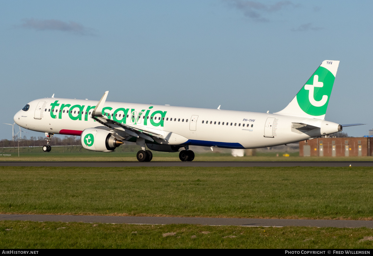 Aircraft Photo of PH-YHV | Airbus A321-251NX | Transavia Holland | AirHistory.net #795141