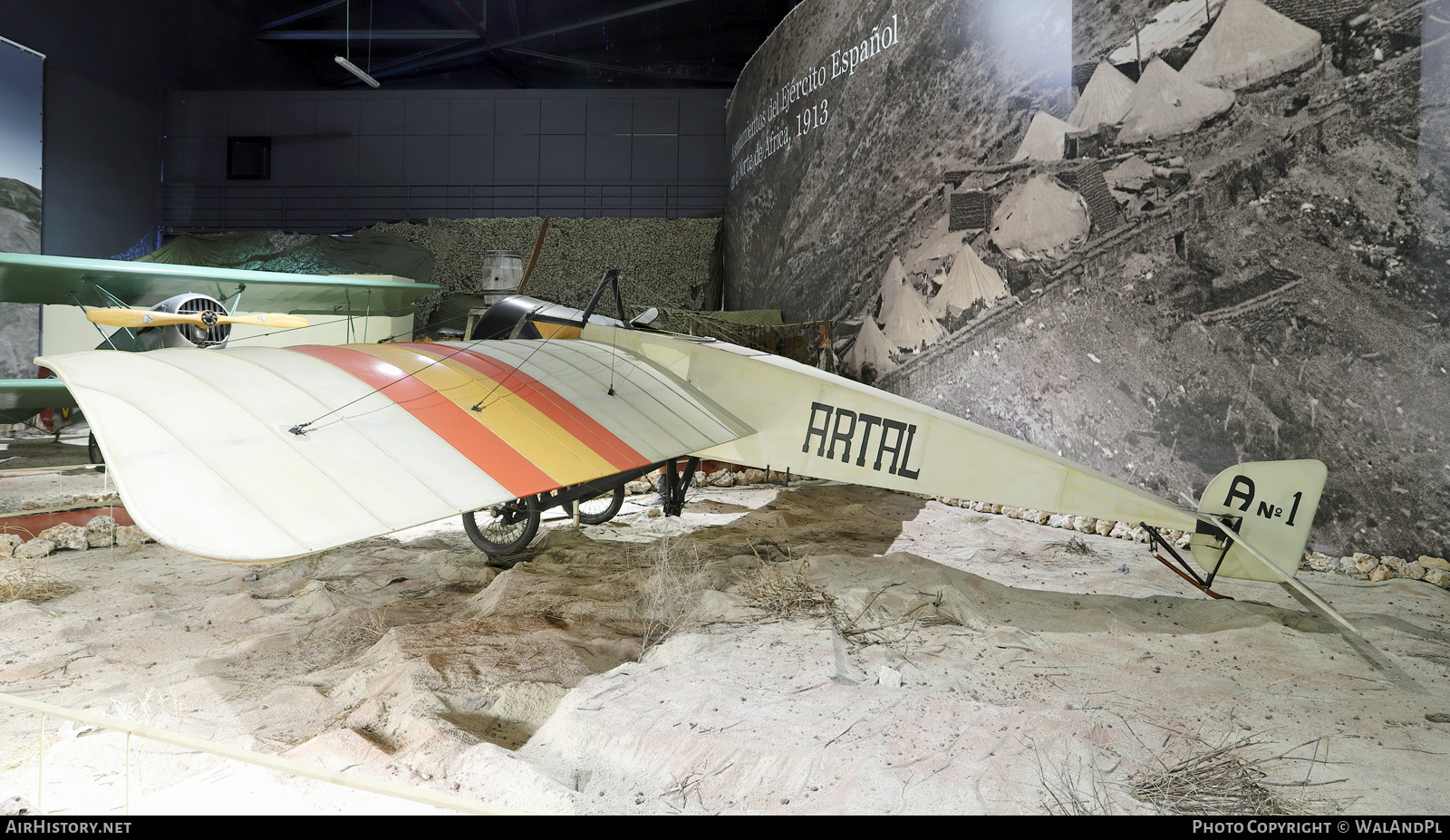 Aircraft Photo of A NO.1 | Morane-Saulnier G (replica) | Spain - Air Force | AirHistory.net #795142